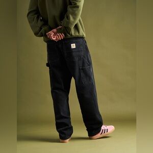 CARHARTT Men’s Faded Black Carpenter Pants 36x36